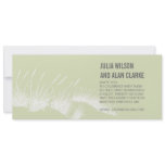 Beach Grass Wedding Invitations Martha's Vineyard