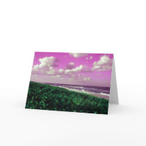 beach greeting card beautiful lovely work