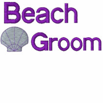 Beach Groom Embroidered Shirt embroidered shirts