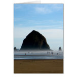 beach haze greeting card