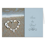 Beach Heart Greeting Card