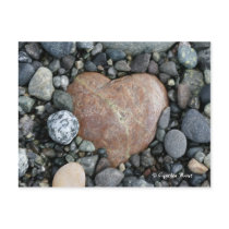 Beach Heart Post Cards