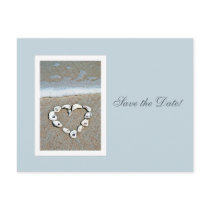 Beach Heart Postcards
