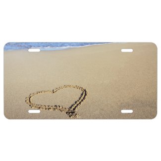 Beach Personalized License Plates