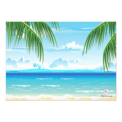 Beach House Bachelorette Party Invitation