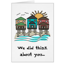 Beach Houses Cards