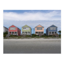 Beach Houses Postcards