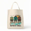 Beach Houses Tote Bag