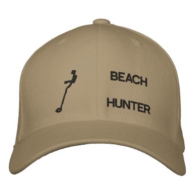 Beach Hunter Embroidered Hat by dodacreations