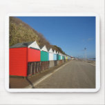 Beach huts mousepads