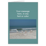 Beach Ibis Card