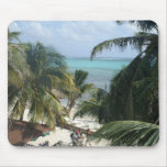 Beach in San Pedro, Belize Mouse Pads