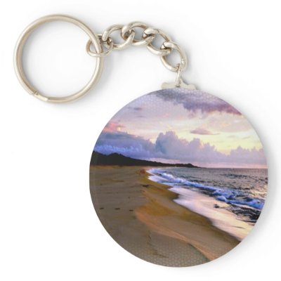 Beach Keychain Wedding Favor