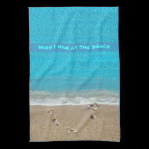 Beach kitchen towels