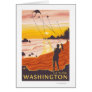 Beach & Kites - La Push, Washington Cards