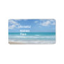Beach Personalized Address Label