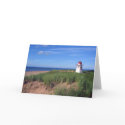 Beach Lighthouse Greeting Card by aaronkwood Beach Lighthouse Greeting Card