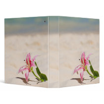 Beach Lily 3 Ring Binders