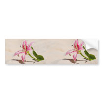 Beach Lily Bumper Sticker