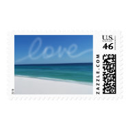 Beach Love Medium Postage stamp