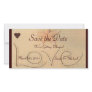 Beach Love Wedding Announcement Customized Photo Card