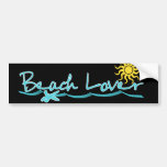 Beach Lover Bumper Stickers