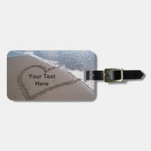 Beach Luggage Tag