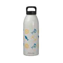 Beach Marine Life Reusable Water Bottles