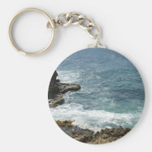 Beach Meets Ocean Keychains