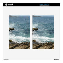 Beach Meets Ocean Kindle Fire Decals