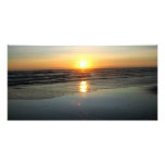 Beach Mirror Custom Photo Card