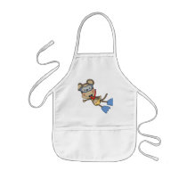 Beach Monkey Snorkeling Tshirts and Gifts aprons