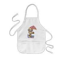 Beach Monkey Sun Tan Tshirts and Gifts aprons