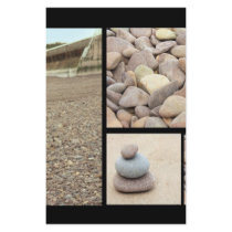 beach montage stationery