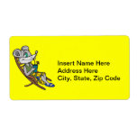 Beach Mouse Shipping Label