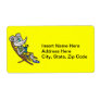 Beach Mouse Shipping Label
