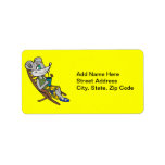 Beach Mouse Personalized Address Labels