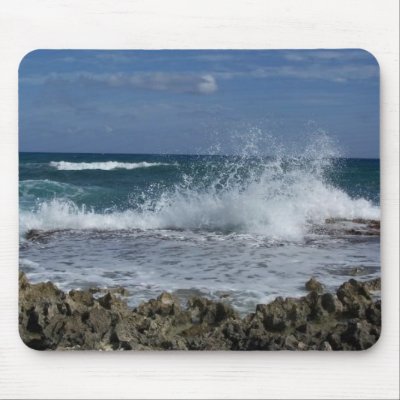Beach Mouse Mat by torizkoolio