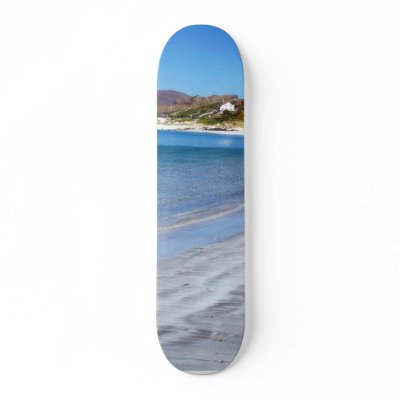 Beach Near Kilkee Ireland 3 Custom Skateboard by lifesphere