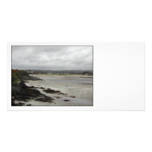 Beach near Rosscarbery Bay, Ireland. Personalized Photo Card