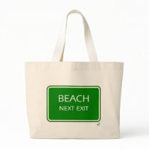 Beach Next Exit bags by BagLadyBags Beach Next Exit bags
