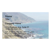 Beach Ocean Waves Coast 4 Business Cards
