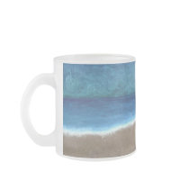 Beach Oil Painting Mugs