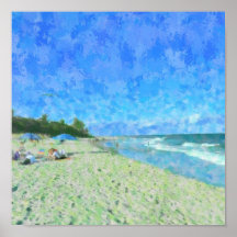 Beach Outing Posters