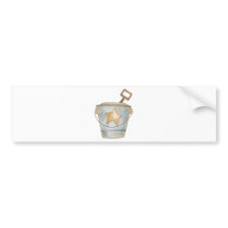 BEACH pail Bumper Stickers