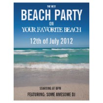 Beach Party - Flyer