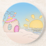 Beach Party House Beverage Coaster