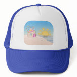 Beach Party House Mesh Hats