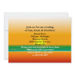 Beach Party Invitation
