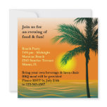 Beach Party Invitation